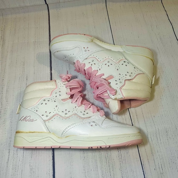 80’s L.A Gear Stardust High tops Retro Barbiecore - Picture 4 of 15